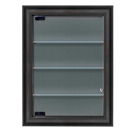 United Visual Products Outdoor Enclosed Combo Board, 42"x32", White Frame/Blue & Cork UVCB4232ODW-BLUE-CORK
